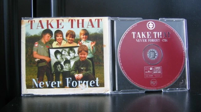 Take That - Never Forget 3 Track CD Single  - Image 1 of 1