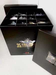 Final Fantasy 35th Anniversary Graphic T-shirt Complete Set L - Picture 1 of 6