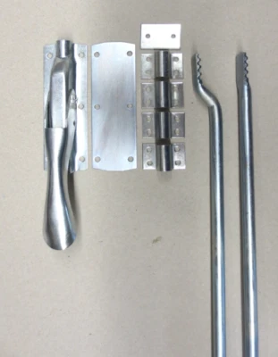 Tortreibriegel TR12 Stangen 2600mm Torverschluss Torverriegelung Torschloss GSG - Bild 1 von 3