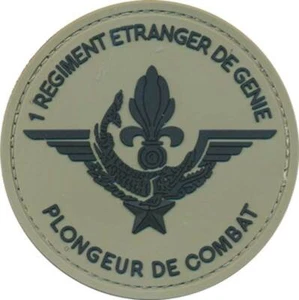 1° R.E.G, Plongeur de Combat, 7° tirage, en P.V.C., Diamètre 80 mm, Sans (1385) - Imagen 1 de 1