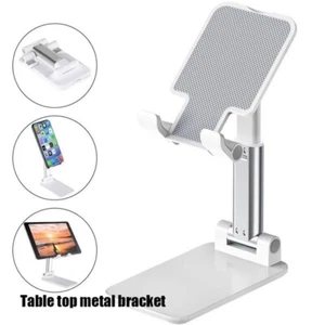 Adjustable Cell Phone Tablet Stand Desktop Holder Mount Mobile Phone iPad iPhone - Picture 1 of 1
