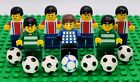 Lego Soccer Player Minifigure Lot Of 7 With 7 Soccer Balls