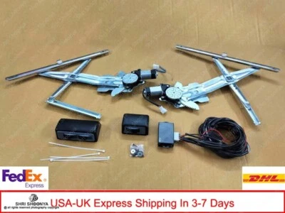 SUZUKI SAMURAI SJ410 SJ413 SIERRA GYPSY MANUAL TO POWER WINDOW KIT FOR- 2 DOORS - Image 1 of 4