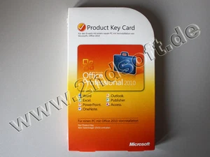 Office 2010 Professional (PKC), deutsch - neu - ORIGINAL-BOX - KEINE ESD - Bild 1 von 1