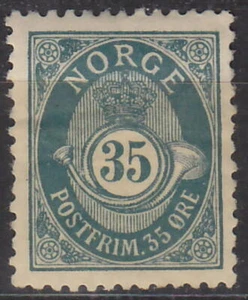 NORGE - EDICIÓN 1893 - 35 HORAS Mi. 59 B - 13 1/2: 12 1/2 - *MLH* - Imagen 1 de 1