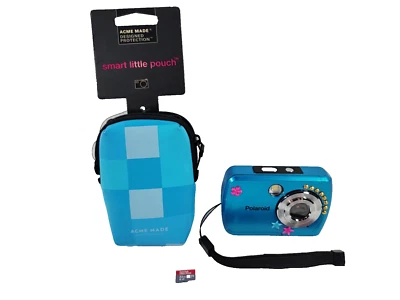 Polaroid iS048 16MP Waterproof Sharing Digital Action Camera w/32GB Card, Bundle - image 1 of 4