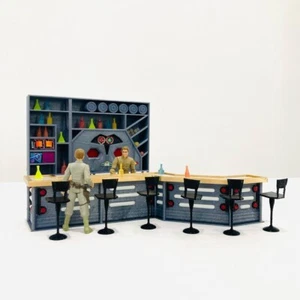 Star Trek Quarks Bar Diorama para 3,75 pulgadas (1:18) Mego Figura Diorama - Imagen 1 de 14