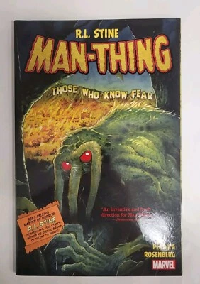 Marvel - MAN-THING DE R.L. STINE - Novela gráfica TPB Foto 1 de 2