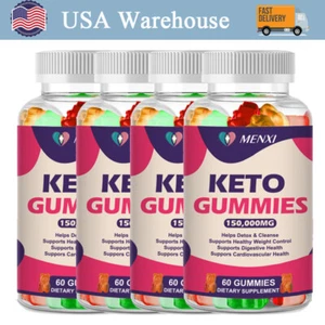 MENXI Keto ACV Gummies, Original Powerful Formula, Maximum Strength (1-4 Packs) - Picture 1 of 16