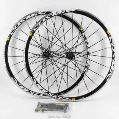 700C 6061 Rennrad Laufradsatz Drahtreifen Scheibenbremse Mittelsperre Naben - Bild 1 von 4