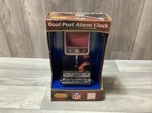 Philadelphia Eagles Goal Post Alarm Clock NEW IN BOX RARE! Vtg - Picture 1 of 12