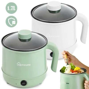 Electric Cooker Skillet Wok Hot Pot Non-stick w/Lid Cook Rice Stew Soup New - Picture 1 of 14