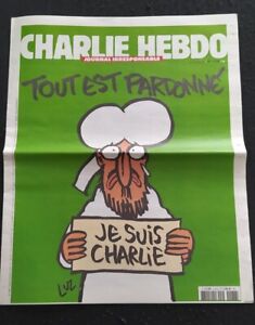CHARLIE HEBDO 1178 French Newspaper 1st edition 01/14/15 VERY RARE hard to get