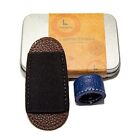  Sewing Leather Thimble for Hand Quilting Knitting Thimble Pad Finger Cover M