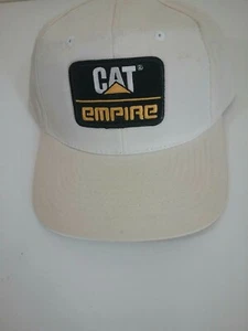 Cream Color Caterpillar Empire Hat with Snap Back - Picture 1 of 5