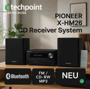 🔊Pioneer X-HM26 | Sistema Ricevitore CD Bluetooth FM/CD/MP3 Mini Impianto ✅ NUOVO - Foto 1 di 6