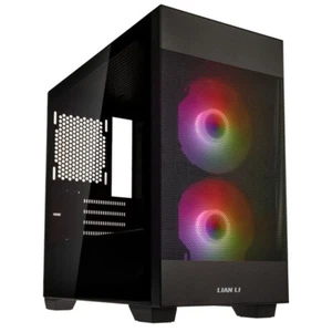 Lian Li LANCOOL 205M Mesh Micro-ATX-Gehäuse, Tempered Glass - schwarz - Bild 1 von 10