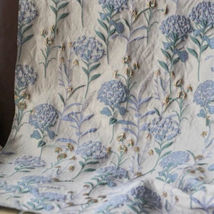 3 Colors / Sevil Floral Woven Jacquard Fabric - Picture 1 of 7
