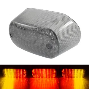 Smoke Led Tail Brake Turn Signals Light for SUZUKI VL 800 1500 Boulevard C50 C90 - Picture 1 of 12