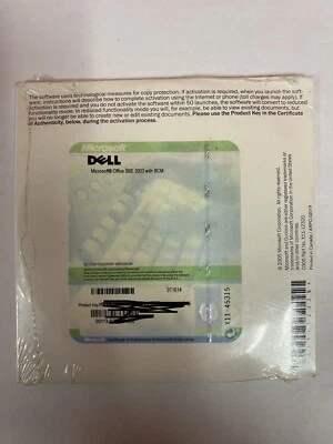 Microsoft Office Small Business Edition 2003 w/ Business Contact Manager -sealed - Image 1 of 2