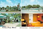 Valley Forge Motel St Petersburg Florida Continental Size Postcard