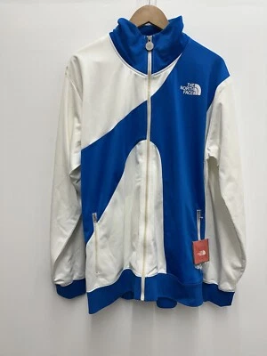 VTG The North Face Mantel Full-Zip Track Jacket Mens 2XL Blue White Stripe NWT - Image 1 of 4