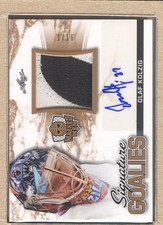 Olaf Kolzig SG-11 2017 Leaf Masked Men Signature Goalies Memorabilia Auto 1/16