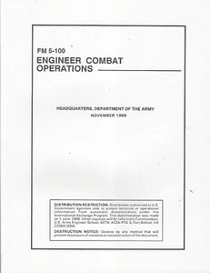 Historical book Engineer Combat Operations, 1988 - Imagen 1 de 1