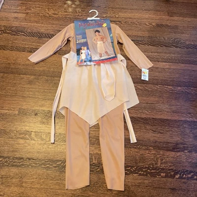 Nuevo Disfraz de Halloween DE COLECCIÓN 1995 DISNEY POCAHONTAS KOCOUM Niño Pequeño Talla 4-6 Foto 1 de 4