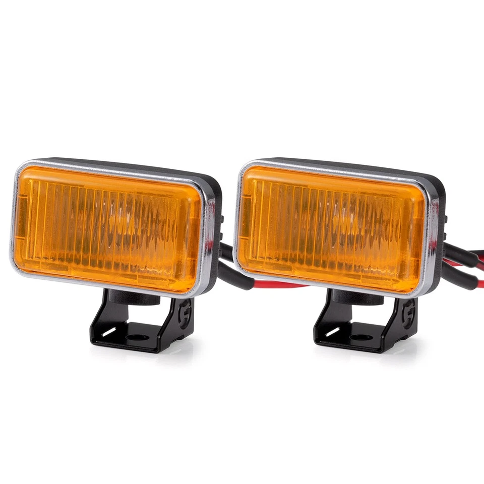 Faro de luces LED de coche RC para foco cuadrado redondo 1/10 TRX4 TRX6 SCX10 Foto 1 de 1