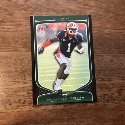 2009 Bowman Draft Picks - #134 Vontae Davis (RC) - Image 1 of 2