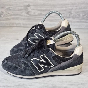 New Balance 696 Sneaker Trainers Shoes Womens Size Uk 6 Navy Blue - Picture 1 of 6