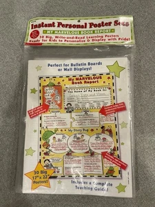 Juegos de pósteres personales instantáneos Scholastic carteles de aprendizaje NOS educación K-2 - Imagen 1 de 5