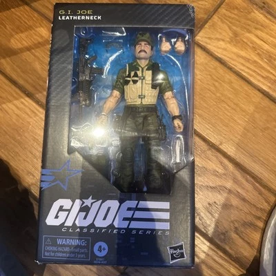 G.I. Figura de acción Joe serie clasificada 6" cuello de cuero #148 Foto 1 de 4
