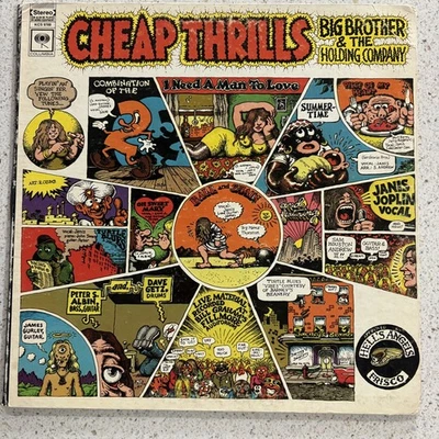 Big Brother & The Holding Company - With Janis Joplin - Cheap Thrills - 1968  - Image 1 of 4
