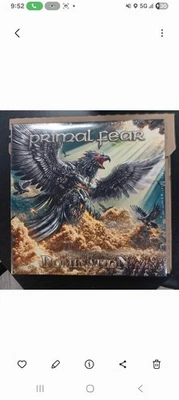 Primal Fear - Domination 2LP Amber Wave marbled vinyl(like New/played Once)  - Image 1 of 3