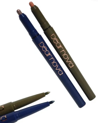 Pear nova EYE DUO Azurite + Unakite Shadow + Liner – 2-in-1 Stick | NEW - Image 1 of 3