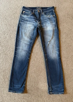 Buckle Salvage Havoc Straight Men's Stretch Blue Jeans - Size 31 x 32 - Image 1 of 4