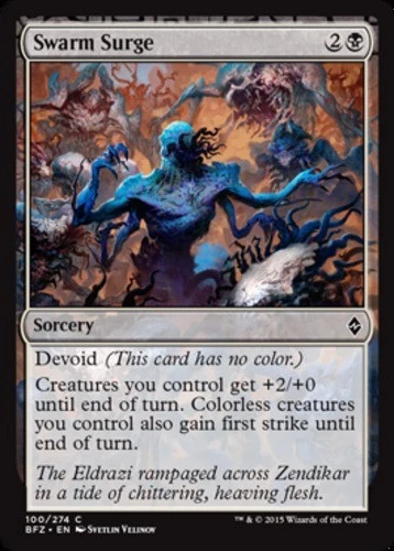x1 Swarm Surge - Battle for Zendikar - NM - MTG - Image 1 of 1