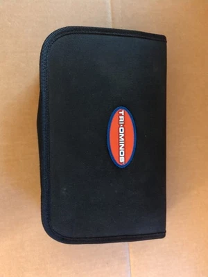 Rare Tri-ominos Attaché Edition Travel Game With Carrying Case Pressman Unused - Image 1 of 4