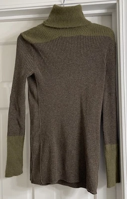 Suéter de Lana Cuello Alto Acanalado Colección Lanvin Japón Talla 90 EE. UU. M Foto 1 de 4