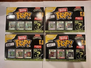 TMNT Funko Bitty Pop! Complete Set 16 Pieces In All Teenage Mutant Turtles NEW - Picture 1 of 9