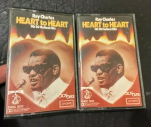 Ray Charles heart to heart his 20 hottest hits cassette Tape Album HTF retro - Picture 1 of 2