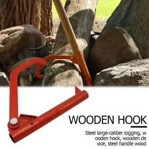 Roller Felling Lever Garden Backyard Lifter Log Peavy Rustproof Cant Hook Tools - Picture 1 of 7