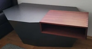 Couchtisch, Schreinermöbel, Unikat, Abstrakt, grau - Bild 1 von 6