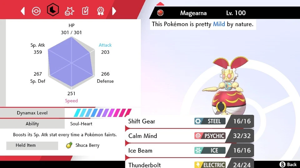 Pokemon Sword and Shield 6iv Magearna Original - FAST DELIVERY! - Image 1 of 1