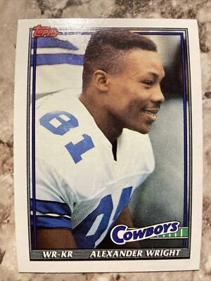 ALEXANDER WRIGHT 1991 TOPPS #362 - Image 1 of 2