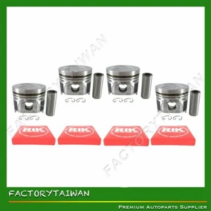 Piston + Ring Kit Set Oversize 78.5mm (+0.50mm) for Kubota V1505-T x 4PCS - Picture 1 of 11