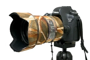Canon EF 24 105 f4 IS (Mark 1) Camo Neoprene lens protection Premium range - Picture 1 of 8