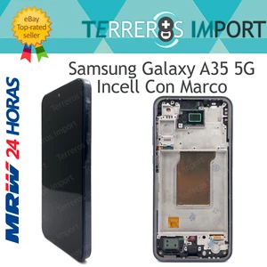 Pantalla Completa Display LCD Samsung A35 5G A356 Incell con marco - Imagen 1 de 1